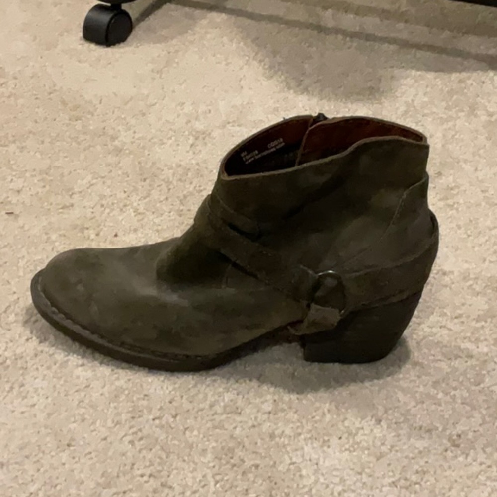 Born Green Harness Boots